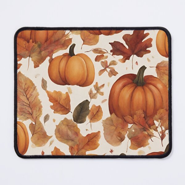 Item preview, Botanical Pattern Autumn Leaves and Pumpkins designed and sold by soapblossom.