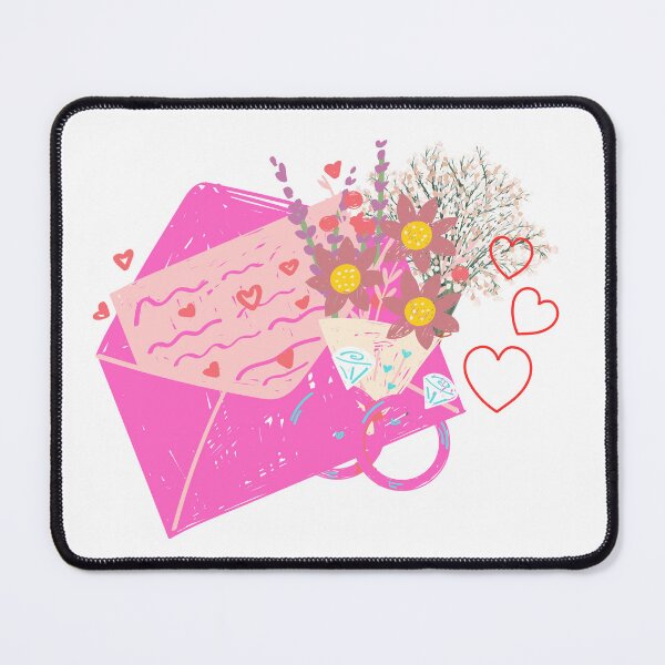 Item preview, Love you flower note designed and sold by PloynaphatArt.
