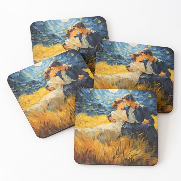 Item preview, Brushstrokes of Passion I By Samuel Brooks designed and sold by TheAbayArt.