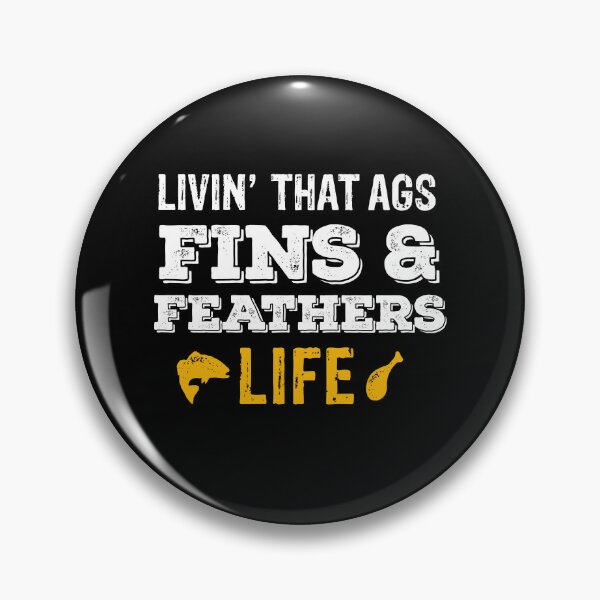 Item preview, Living that AGS Fins and Feathers Life designed and sold by LADistrictGarb.