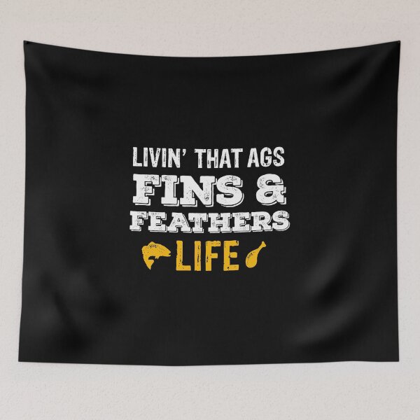 Item preview, Living that AGS Fins and Feathers Life designed and sold by LADistrictGarb.