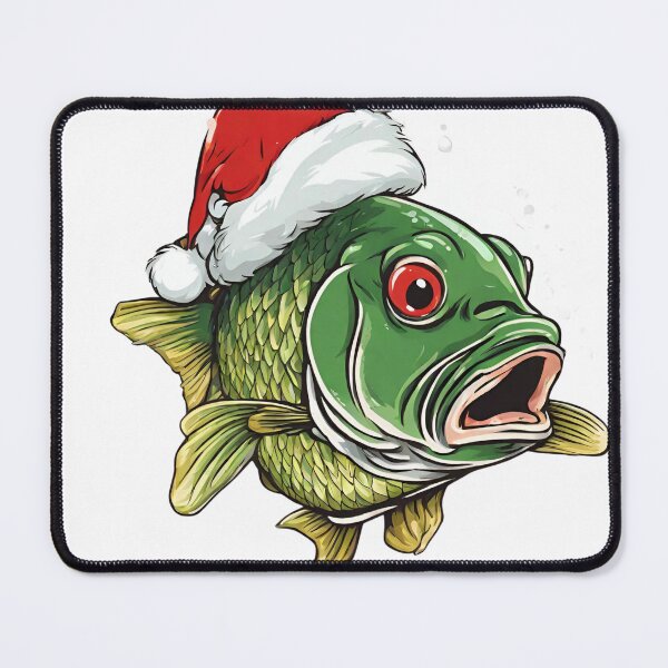 Item preview, Christmas carp fish designed and sold by bugilugi.