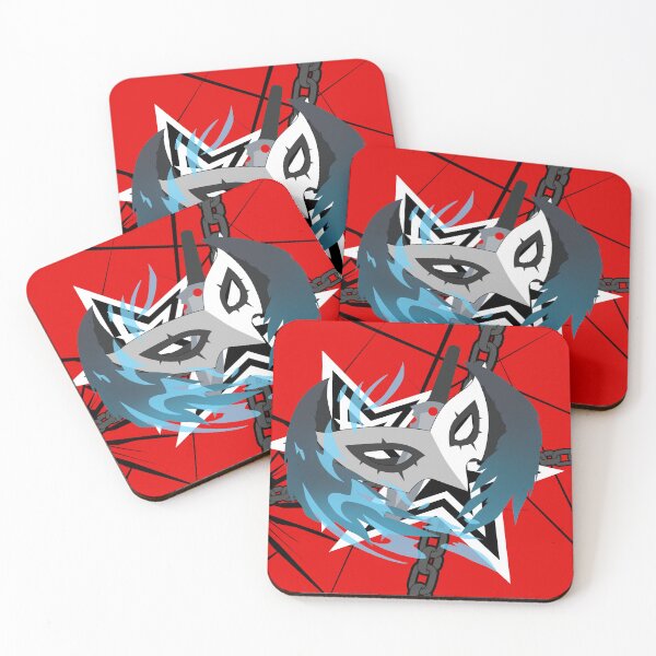 Item preview, Persona 5 Joker mat designed and sold by Pearlglimmer.
