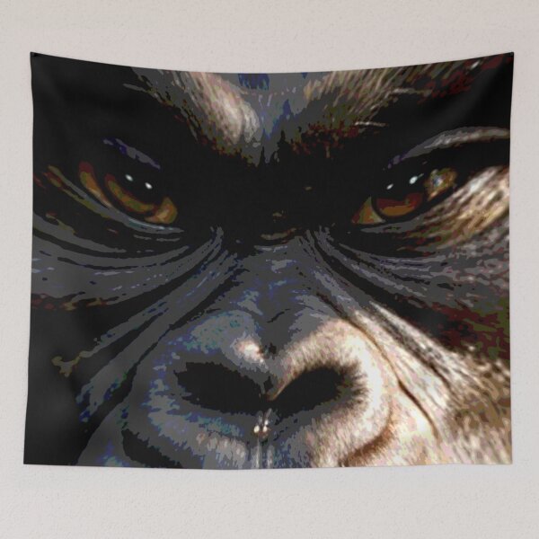 Item preview, Gorilla portrait 1 designed and sold by Wilfried van Dokkumburg.