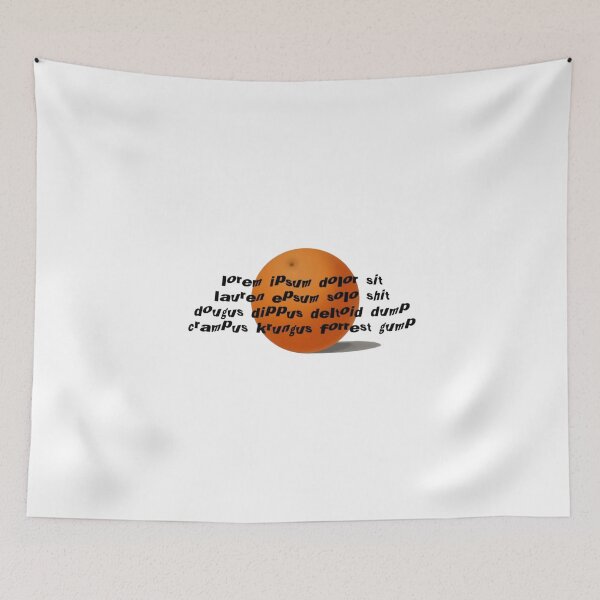Item preview, Drawfee lorem ipsum orange merch designed and sold by Pandemicgoblin.