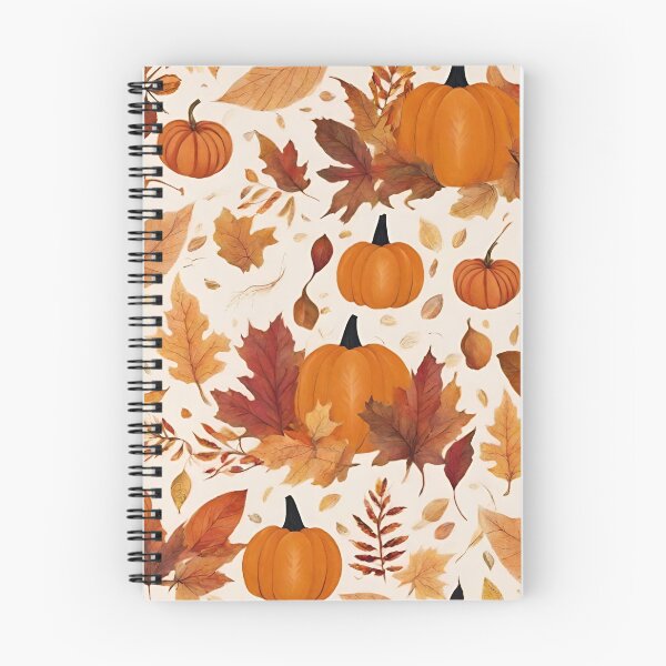 Item preview, Botanical Pattern Autumn Leaves & Pumpkins designed and sold by soapblossom.