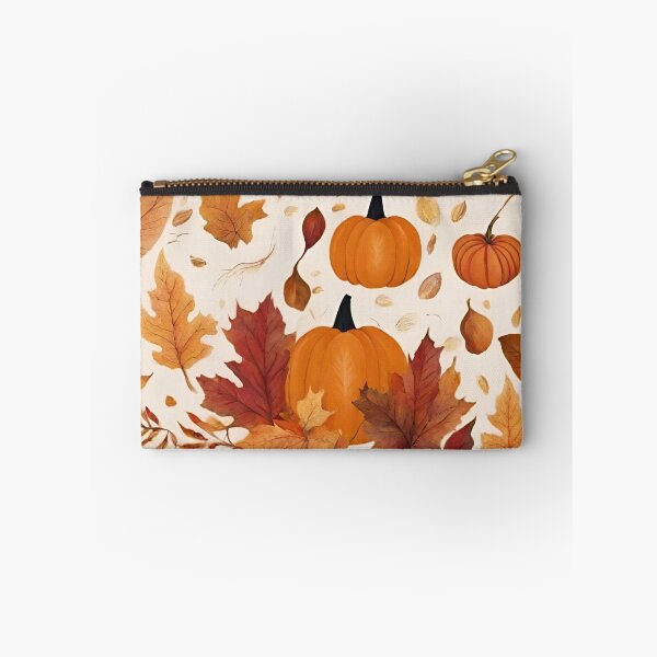 Item preview, Botanical Pattern Autumn Leaves & Pumpkins designed and sold by soapblossom.