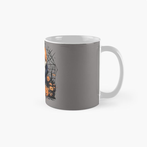Item preview, Haunting Halloween Horrors: Scary Skull pumpking and spider web, Halloween shirt designed and sold by NaaEchDesign ⭐⭐⭐⭐⭐.