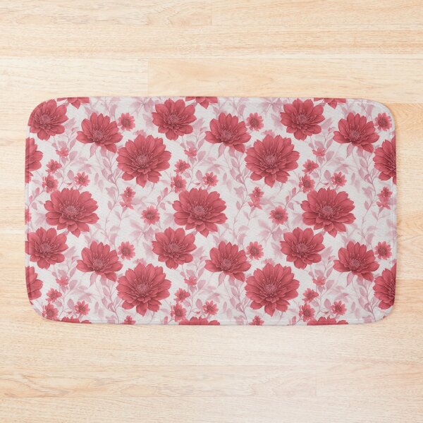 Item preview, Burgundy cornflowers - Watercolor Pattern   designed and sold by Victoria Riabov.