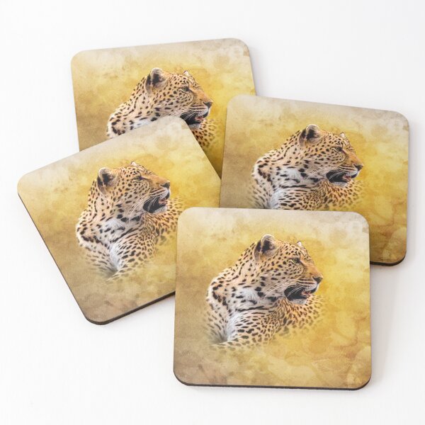 Item preview, Leopard portrait 3 designed and sold by Guardi71.