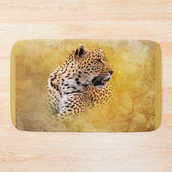 Item preview, Leopard portrait 3 designed and sold by Guardi71.