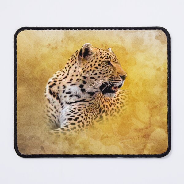 Item preview, Leopard portrait 3 designed and sold by Guardi71.