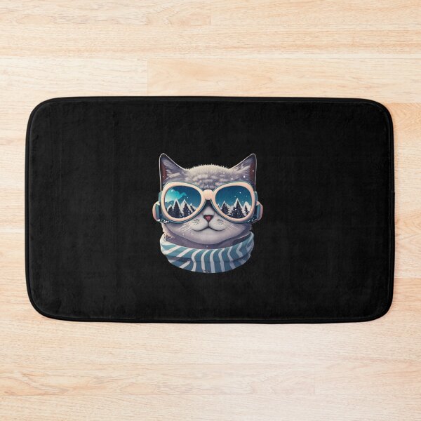 Item preview, Cat in Ski Goggles designed and sold by Daria-Shop.