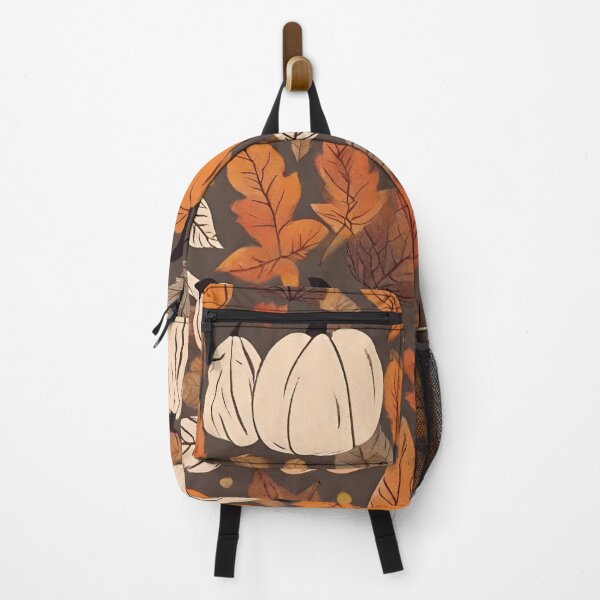 Item preview, Fall Leaves and Pumpkins Pattern designed and sold by soapblossom.