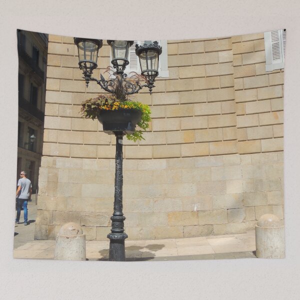 Item preview, Streetlights Barcelona designed and sold by ExpatChronicles.