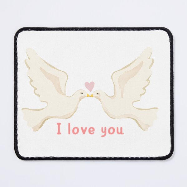 Item preview, I Love you. bird designed and sold by PloynaphatArt.