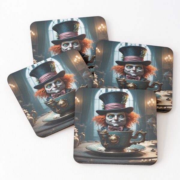 Item preview,  Hatter from Alice in Wonderland in a teacup designed and sold by tiggerfan507ai.