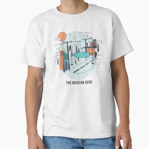 Cool Lineman - The Modern Hero Classic T-Shirt