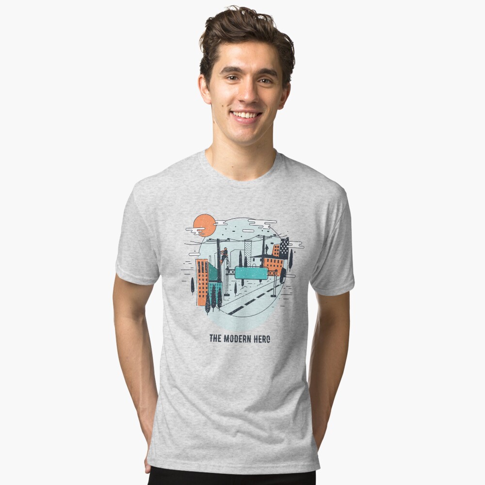 Item preview, Tri-blend T-Shirt designed and sold by LineXpressions.