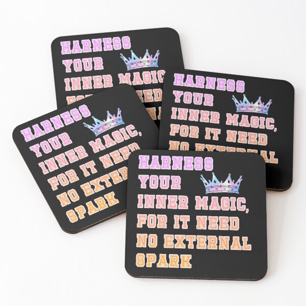 Item preview, Harness your inner magic, for it needs no external spark designed and sold by ManikRaja.