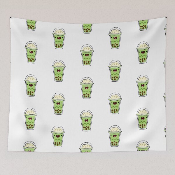 Item preview, Kawaii Matcha Boba Tea designed and sold by kawaiilife.