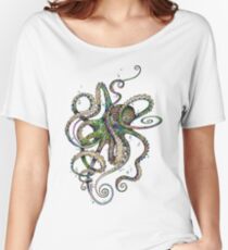 Octopsychedelia Women's Relaxed Fit T-Shirt