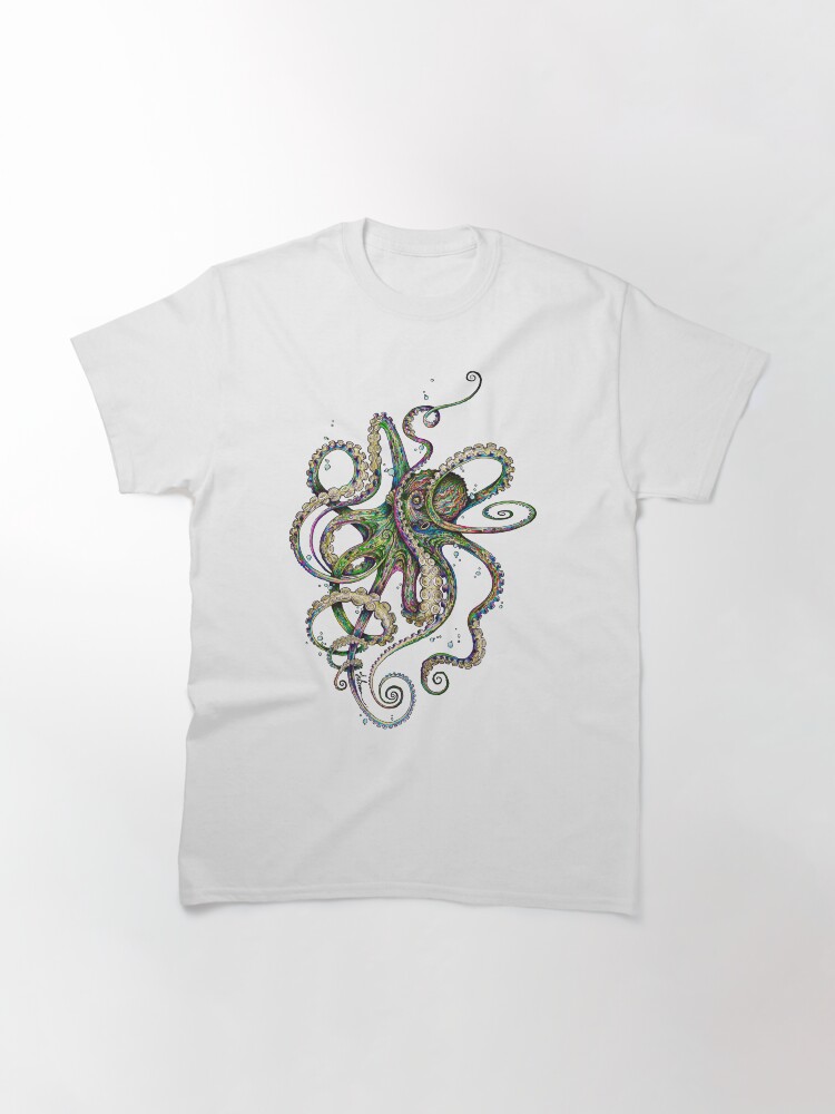 Thumbnail 3 of 7, Classic T-Shirt, Octopsychedelia designed and sold by taojb.