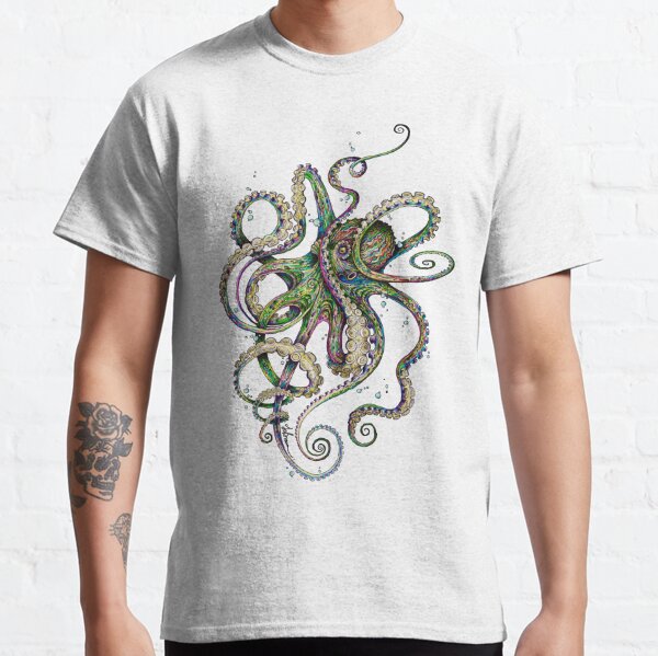 Octopsicodelia Camiseta clásica