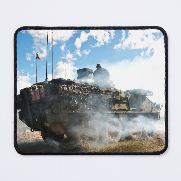 Item preview, STK109544M-U.S. Army Soldiers deploy smoke and fire heavy machine guns. designed and sold by StocktrekImages.