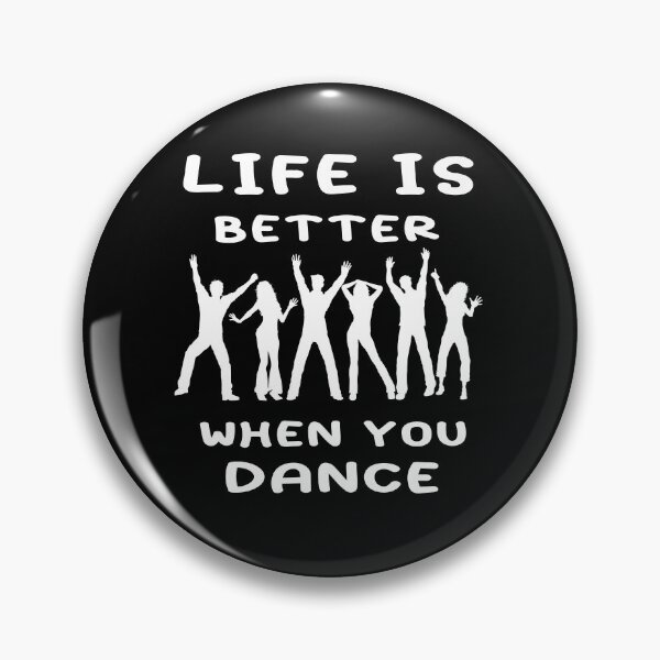 Item preview, Music design, Dance Music design, Life is better when you dance, Dance happiness, Life is better when you dance, Dance therapy designed and sold by Lactus.