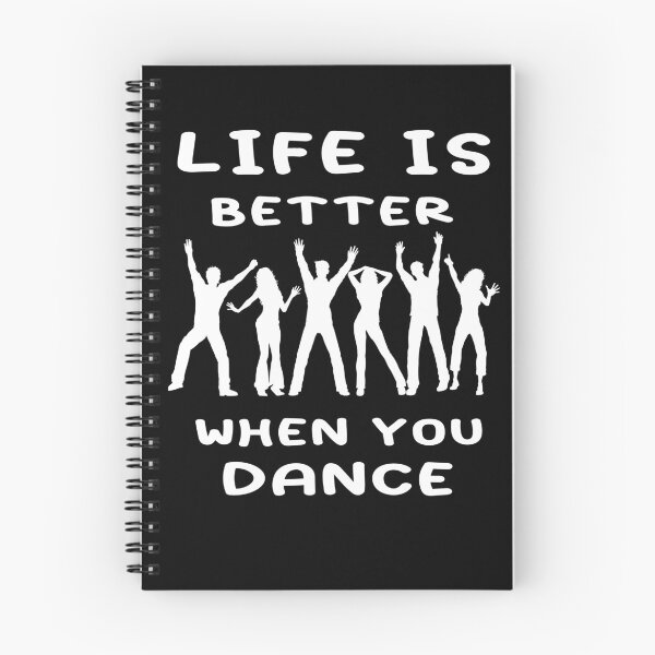 Item preview, Music design, Dance Music design, Life is better when you dance, Dance happiness, Life is better when you dance, Dance therapy designed and sold by Lactus.