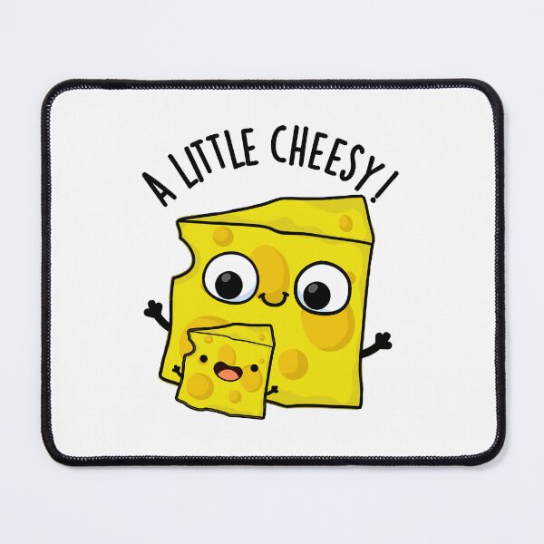 Item preview, A Little Cheesy Funny Food Puns designed and sold by punnybone.