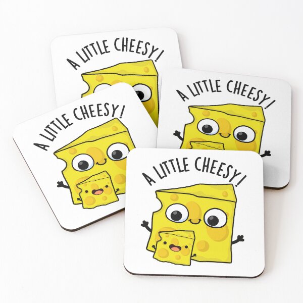 Item preview, A Little Cheesy Funny Food Puns designed and sold by punnybone.