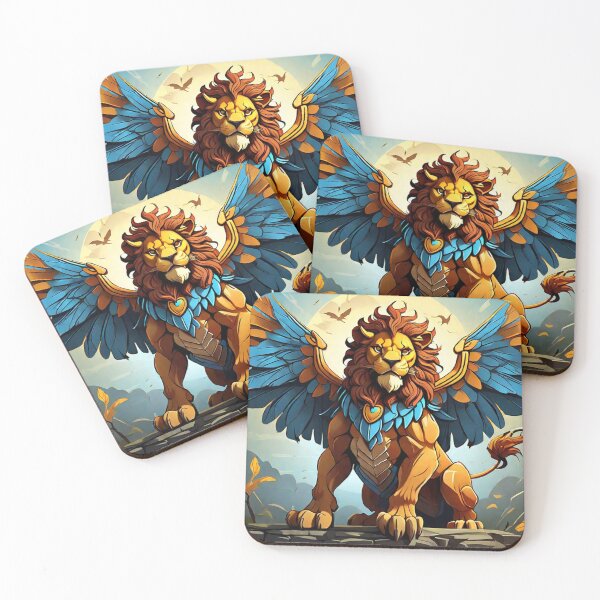 Item preview, The Winged Lion 12 designed and sold by AIfolklore.