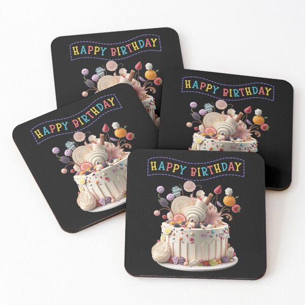 Item preview, Happy birthday, birthday cake, gift for her designed and sold by Celebrationist.