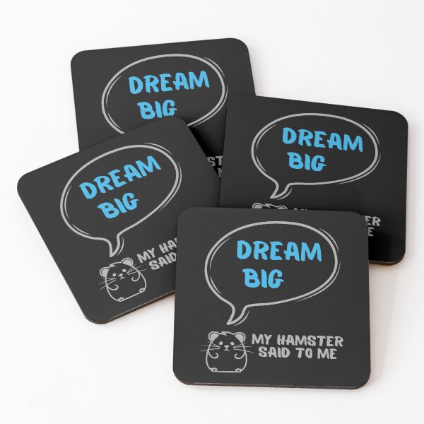 Item preview, Dream big - My hamster said designed and sold by CleanDecor.