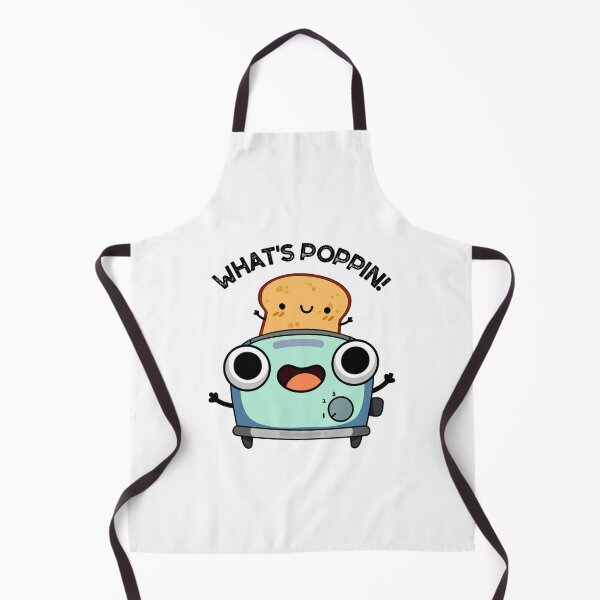 Item preview, What's Poppin Funny Toast Puns designed and sold by punnybone.