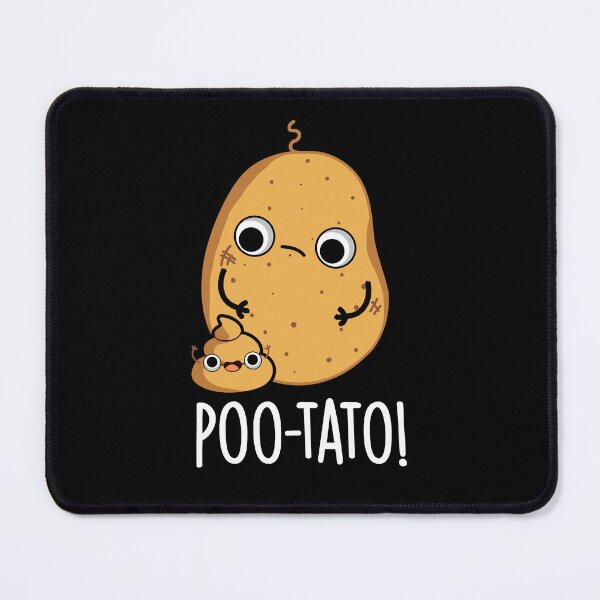 Item preview, Poot-tato Funny Veggie Puns (Dark BG) designed and sold by punnybone.