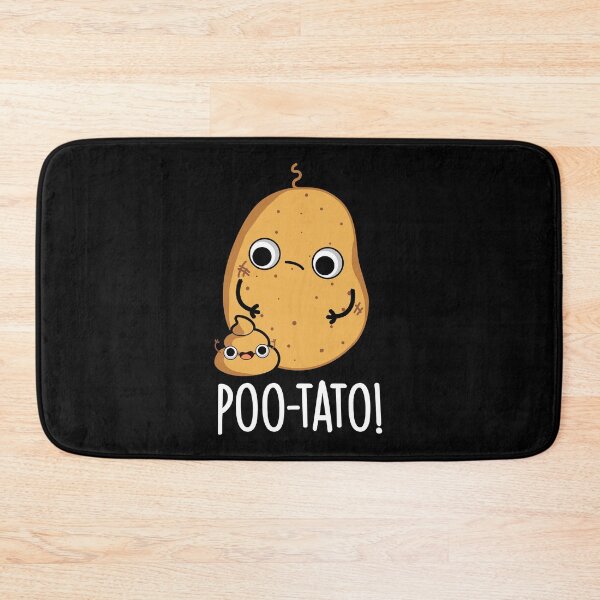 Item preview, Poot-tato Funny Veggie Puns (Dark BG) designed and sold by punnybone.