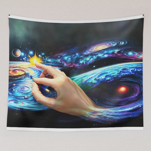 Item preview, Hand of the Creator - Galaxy Creation No 2 designed and sold by Glenburn Graphics.