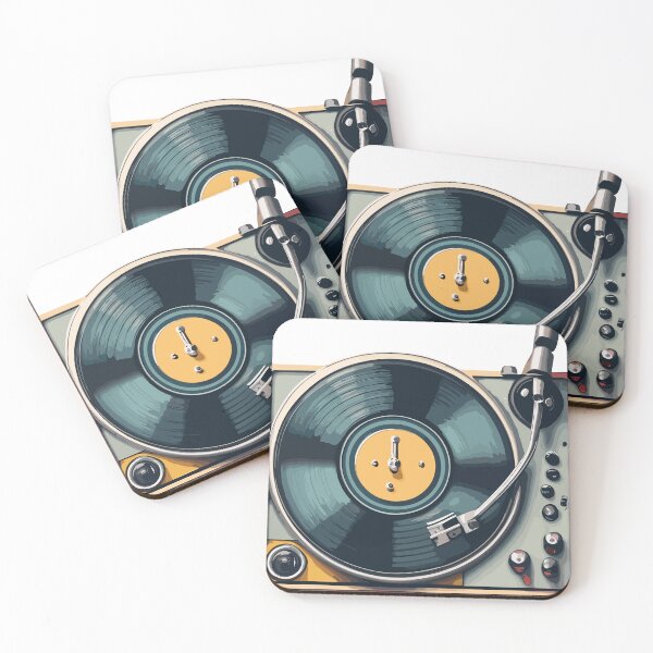 Item preview, Turntable - Vintage Audio LP Vinyl Record Player  designed and sold by QUOTABLE STICKERS.