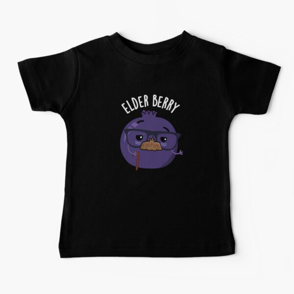 Item preview, Elder-berry Funny Fruit Puns (Dark BG) designed and sold by punnybone.