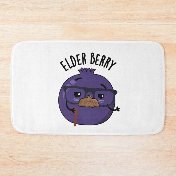 Item preview, Elder-berry Funny Fruit Puns designed and sold by punnybone.