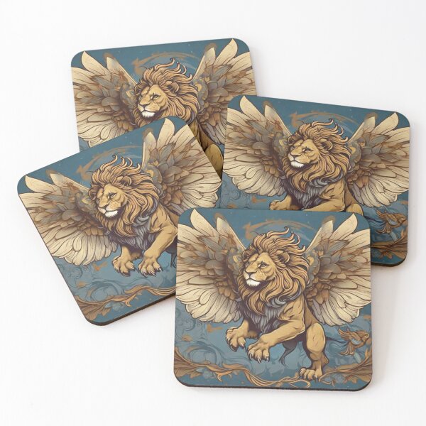Item preview, The Winged Lion 14 designed and sold by AIfolklore.