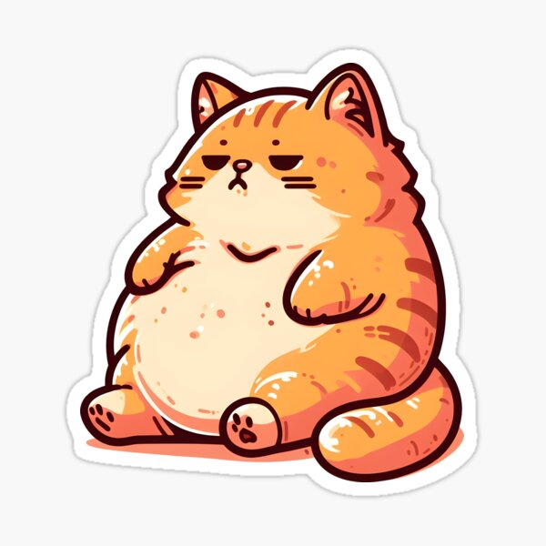 Artikel-Vorschau von Mollige, süße orangefarbene Katze, designt und verkauft von ArisaHong.