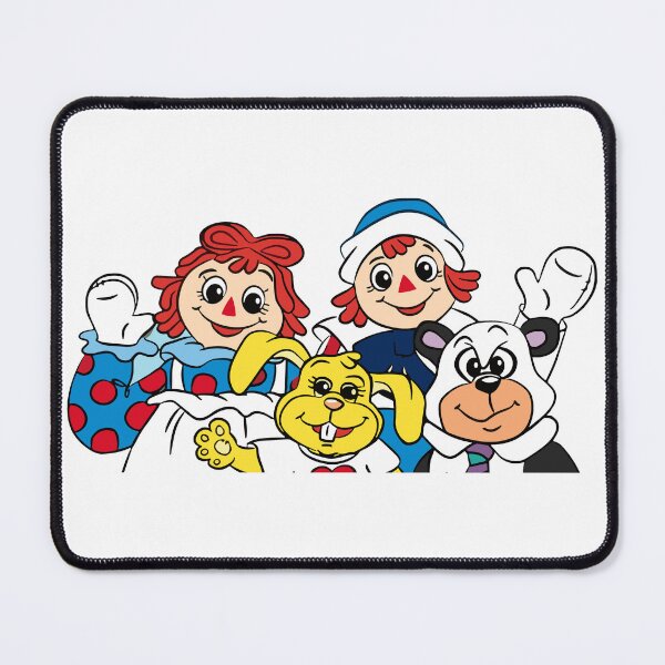 Item preview, raggedy ann and raggedy andy cartoon designed and sold by TARTORE.
