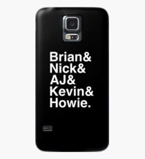 Backstreet Boys nennt Helvetica Ampersand Hülle & Klebefolie für Samsung Galaxy