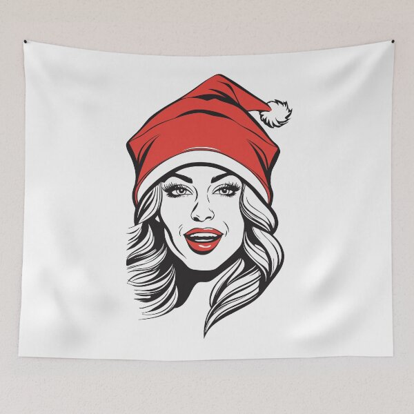Item preview, Secret Sassy Santa Gal designed and sold by ElLocoMus.