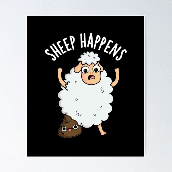 Sheep Pun Quote Vintage Dictionary Page Art Print Picture Funny