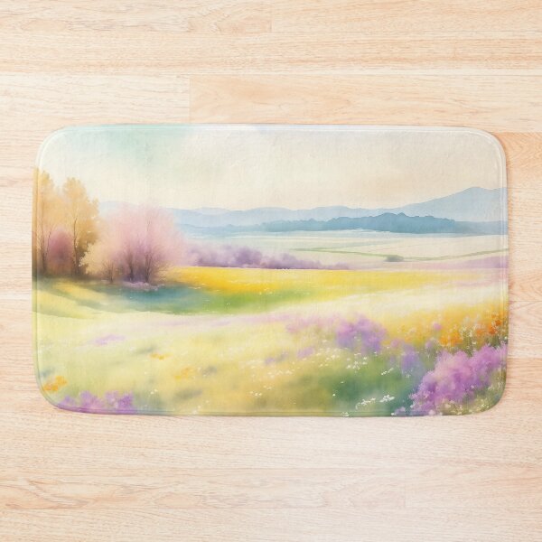 Item preview, field of flowers designed and sold by AP.